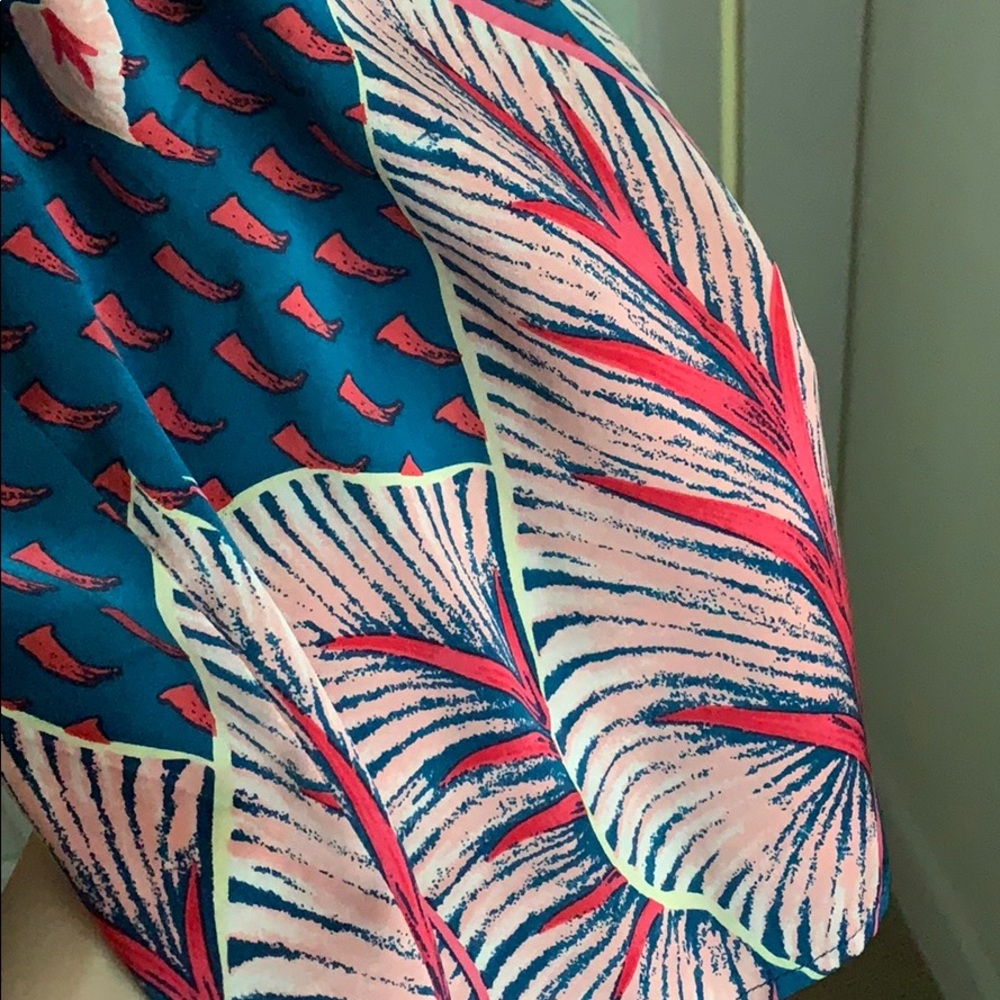 Bilingual Silk Midi dress - Picture 3 of 9